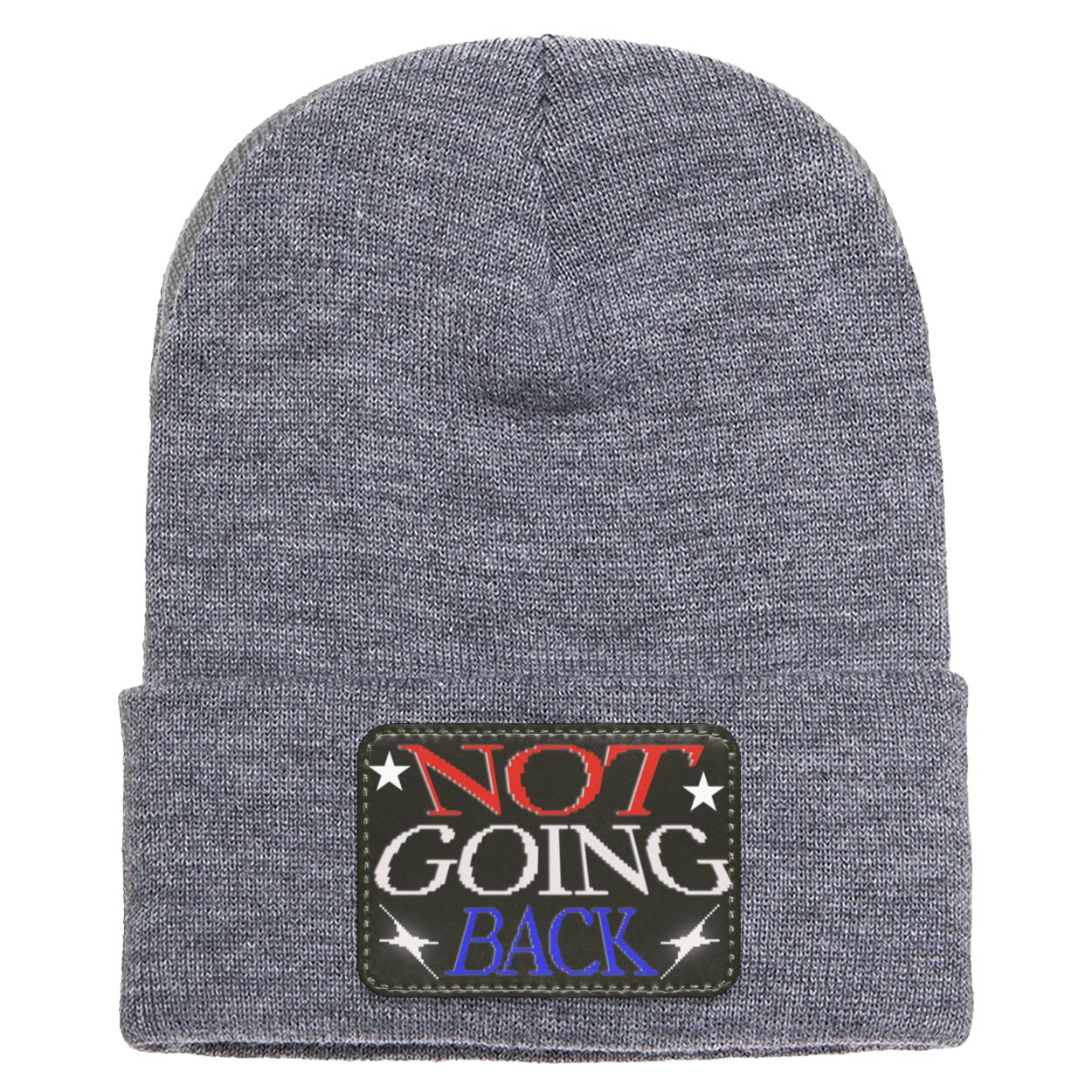 Kamala Harris Not Going Back Adult Cuffed Knit Beanie, Election 2024