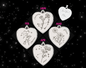 Personalize Birth Flower Star Zodiac Heart Necklace Unique Gift for Mom, Daughter, Sister, Best Friend(12 Months)