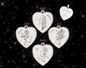 Personalize Birth Flower Star Zodiac Heart Necklace Unique Gift for Mom, Daughter, Sister, Best Friend(12 Months)