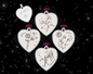 Personalize Birth Flower Star Zodiac Heart Necklace Unique Gift for Mom, Daughter, Sister, Best Friend(12 Months)
