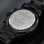 Dad Watch Gift from Son Daughter Fathers Day Birthday Christmas Special Occasion Present