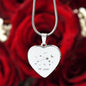 Aries Personalized Zodiac Constellation Map Heart Shaped Engravable Necklace