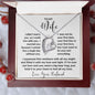 WIFE | CAN'T LIVE WITHOUT YOU | Forever Love Necklace