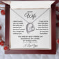 WIFE | I MARRIED YOU | Forever Love Necklace
