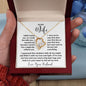 WIFE | CAN'T LIVE WITHOUT YOU | Forever Love Necklace