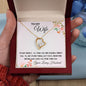 WIFE | I'M NOT PERFECT | Forever Love Necklace