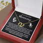 MOMMY | My Very Own, Gift to Mommy-to-be, Unborn Infant, Dad to Pregnant Wife Present, Solid Gold with Diamonds