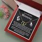 MOMMY | My Very Own, Gift to Mommy-to-be, Unborn Infant, Dad to Pregnant Wife Present, Solid Gold with Diamonds