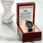 SON | DADDY-TO-BE Men's Openwork WatchV1