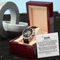 SON | DADDY-TO-BE Men's Openwork WatchV1