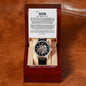 SON | DADDY-TO-BE Men's Openwork WatchV1