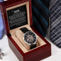 SON | Daddy-to-be Men's Openwork Watch V2