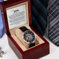 SON | DADDY-TO-BE Men's Openwork WatchV1
