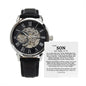 SON | DADDY-TO-BE Men's Openwork WatchV1