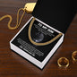 My Son | Never Fear - Cuban Link Chain