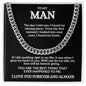 MAN | I FOUND MY HOME | Cuban Necklace