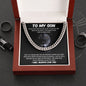 My Son | Never Fear - Cuban Link Chain