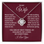 WIFE | BEST FRIEND | Love Knot Necklace