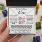 Selfless Mom | Necklace gift to Mom from Son, Supportive and Loving