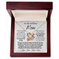 Selfless Mom | Necklace gift to Mom from Son, Supportive and Loving