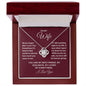 WIFE | BEST FRIEND | Love Knot Necklace