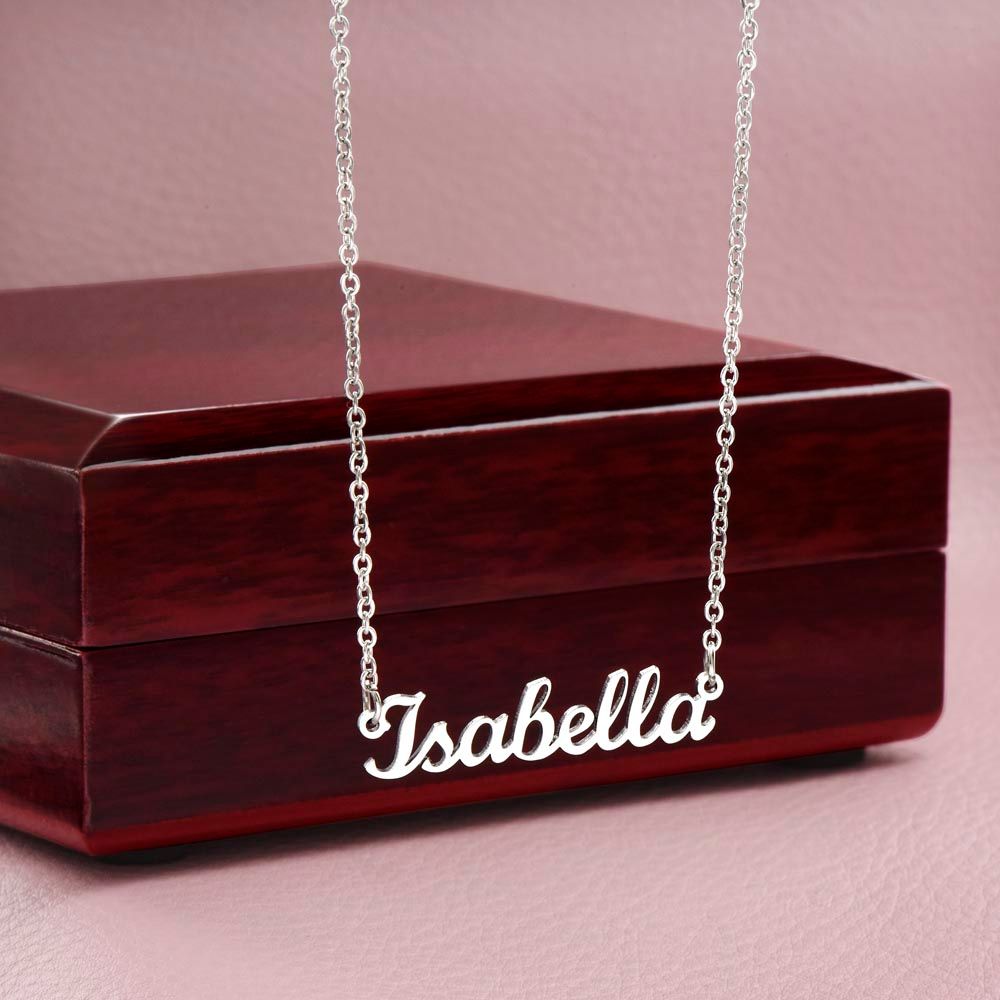 CUSTOMIZED NAME NECKLACE | Polished SS or 18K Gold Finish | 10 Characters