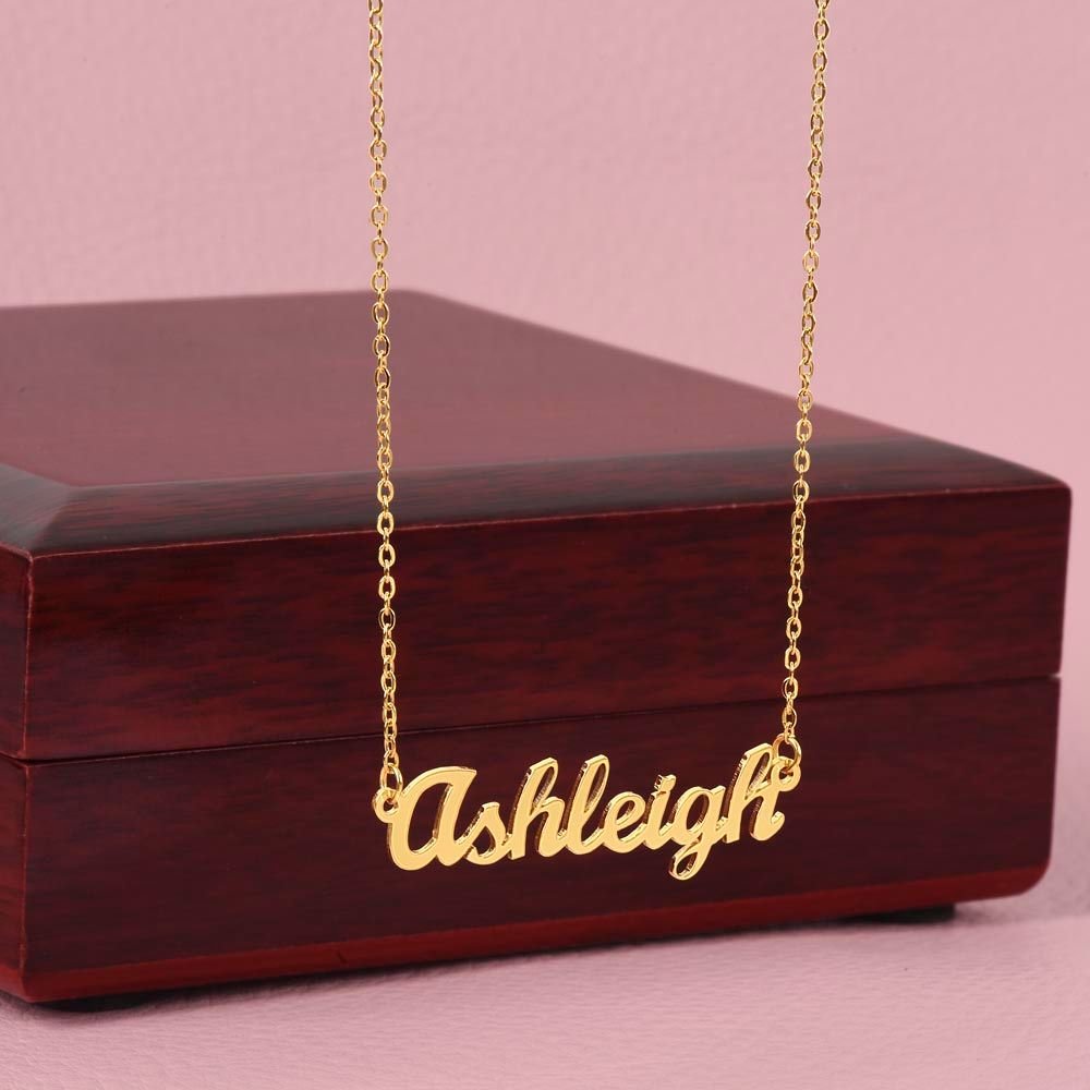 CUSTOMIZED NAME NECKLACE | Polished SS or 18K Gold Finish | 10 Characters