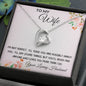 WIFE | I'M NOT PERFECT | Forever Love Necklace