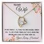 WIFE | I'M NOT PERFECT | Forever Love Necklace