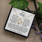 WIFE | CAN'T LIVE WITHOUT YOU | Forever Love Necklace