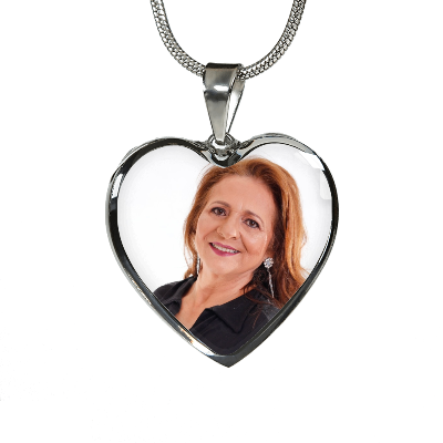 MEMORIES | IN MY HEART FOREVER | BUYER UPLOAD NECKLACE