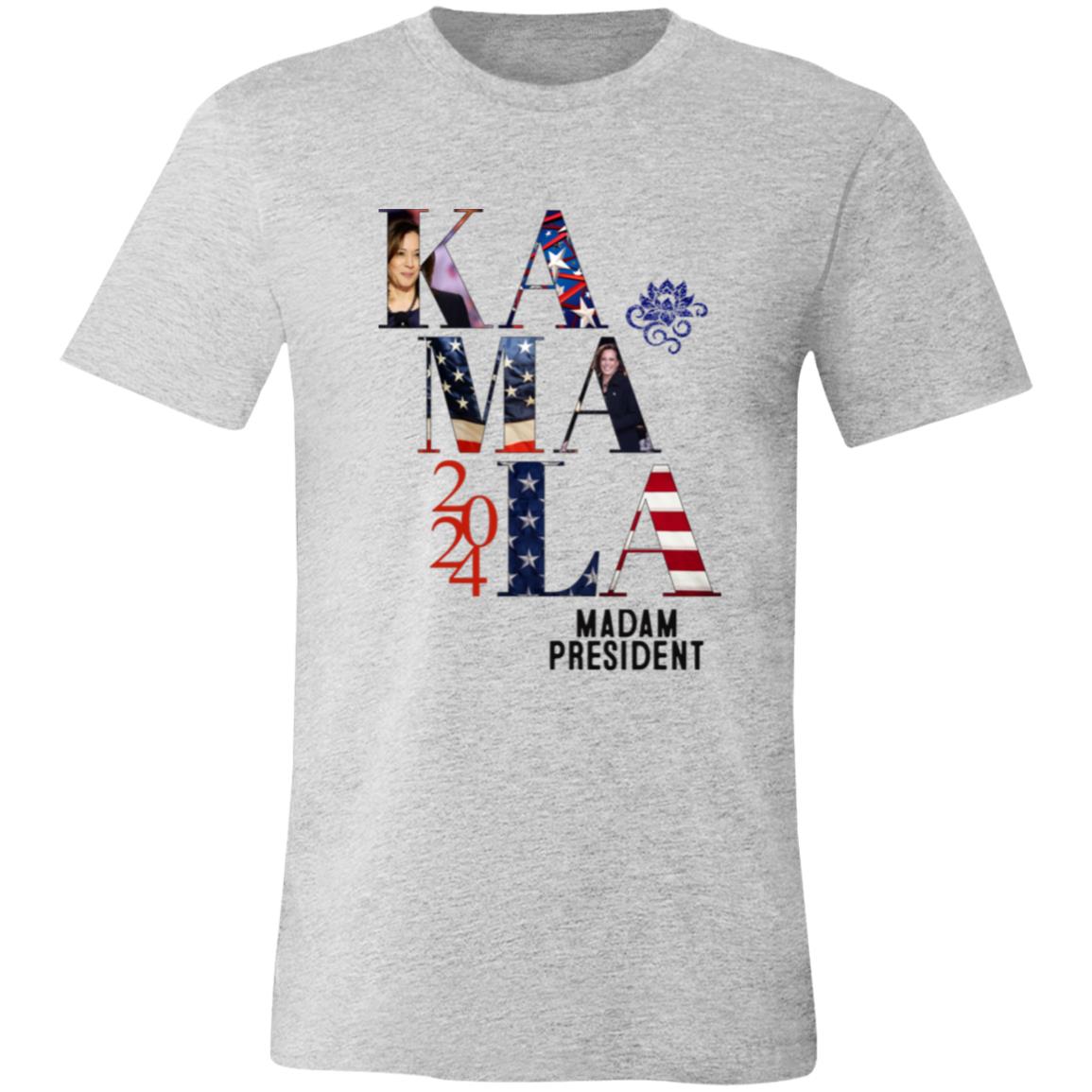 Ka Ma La Kamala 2024 Madam President Picture Tee