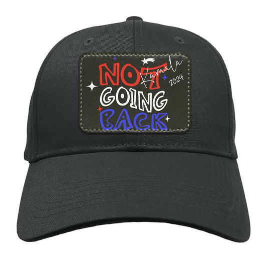 Political Kamala Harris Not Going Back 2024 Structured Twill Cap