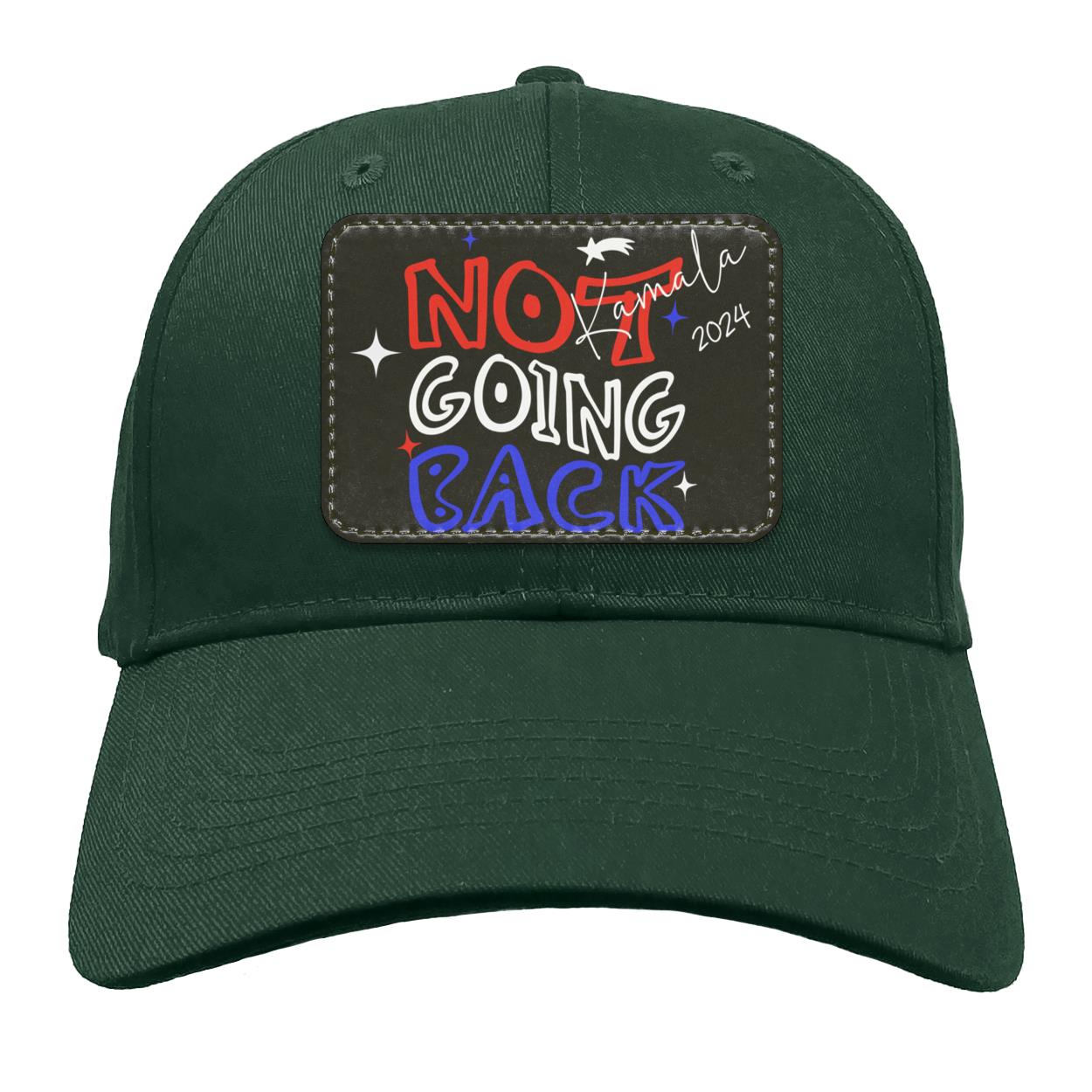 Political Kamala Harris Not Going Back 2024 Structured Twill Cap