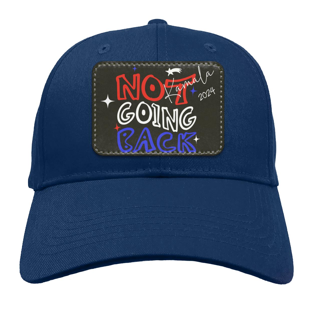 Political Kamala Harris Not Going Back 2024 Structured Twill Cap