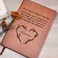 Personalize Journal with Encouragement Phrase Gift for Women, Girls, Best Friend, Christmas or Birthday Gift