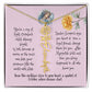 Birth Flower Personalize Name Necklace October Scorpio Gift for Mom, Daughter, Best Friend