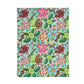Personalized Turtles and Flowers Blanket, Custom Name Blanket for Girls