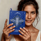 Luna Moth Celestial Mushrooms and Stars, Witchy Journal, Spiritual Notebook