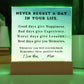 Positive Affirmation Personalized Graduation Back-to-School Desktop Plaque, High School College Gift,Customize