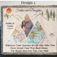 Personalized Father-Daughter Distance Blanket | Mountain Map Keepsake | Long-Distance Gift for Daughter| 50X60"  Design2