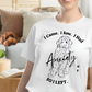 Doodle Anxiety Bella + Canvas Womens Short Sleeve T-Shirt Labradoodle