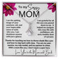SASSY MOM|Gift from Daughter, Son, Grandma Jewelry Present, Alluring Beauty necklace, Heartwarming Message Card