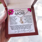 SASSY MOM|Gift from Daughter, Son, Grandma Jewelry Present, Alluring Beauty necklace, Heartwarming Message Card