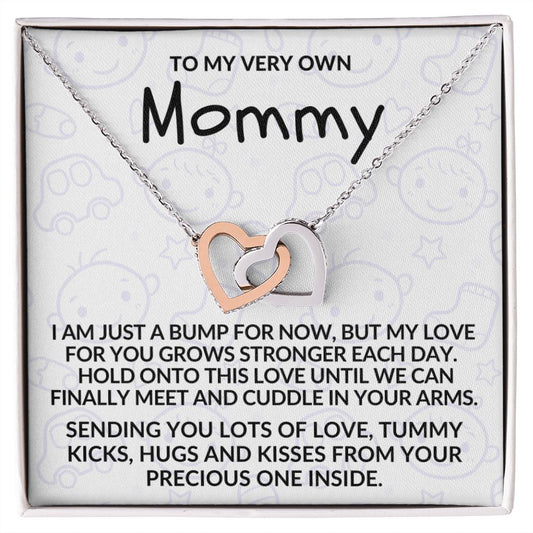 MOMMY | Bump, Gift to Mommy-to-be, From Unborn Infant, Love from Tummy, Dad to Pregnant Wife Present