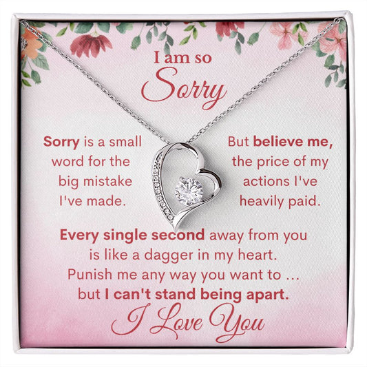 So Sorry | Sorry Is A Small Word (Pink)