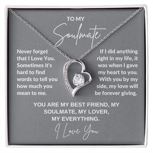 SOULMATE | BEST FRIEND | Forever Love Necklace